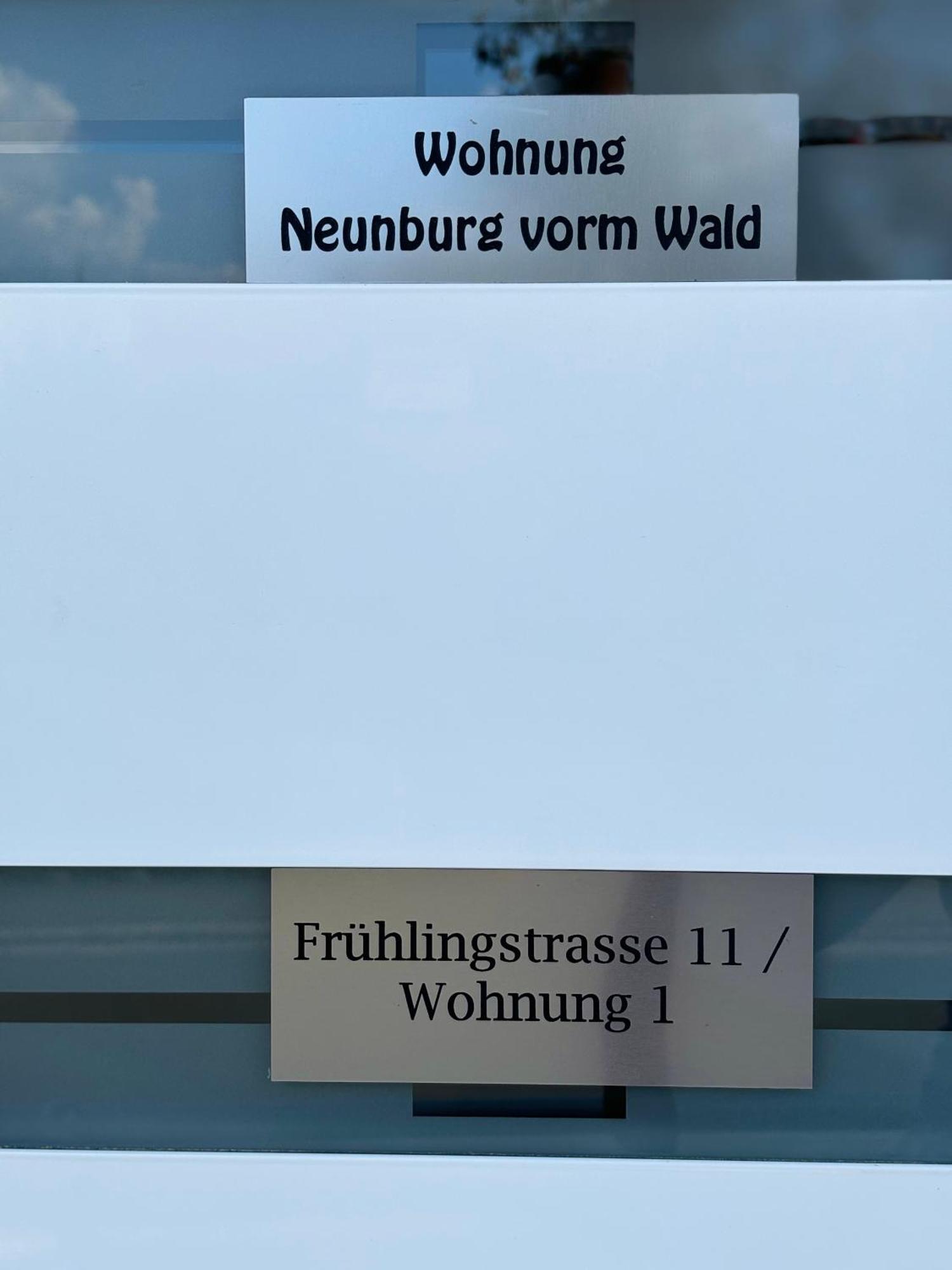 Wohnung Neunburg Vorm Wald Eksteriør billede